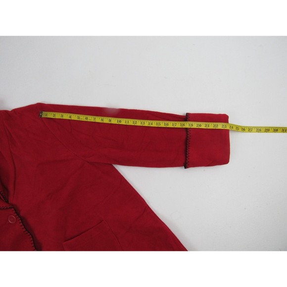 Tudor Court Red Fleece Long-Sleeve Jacket - Picture 16 of 16